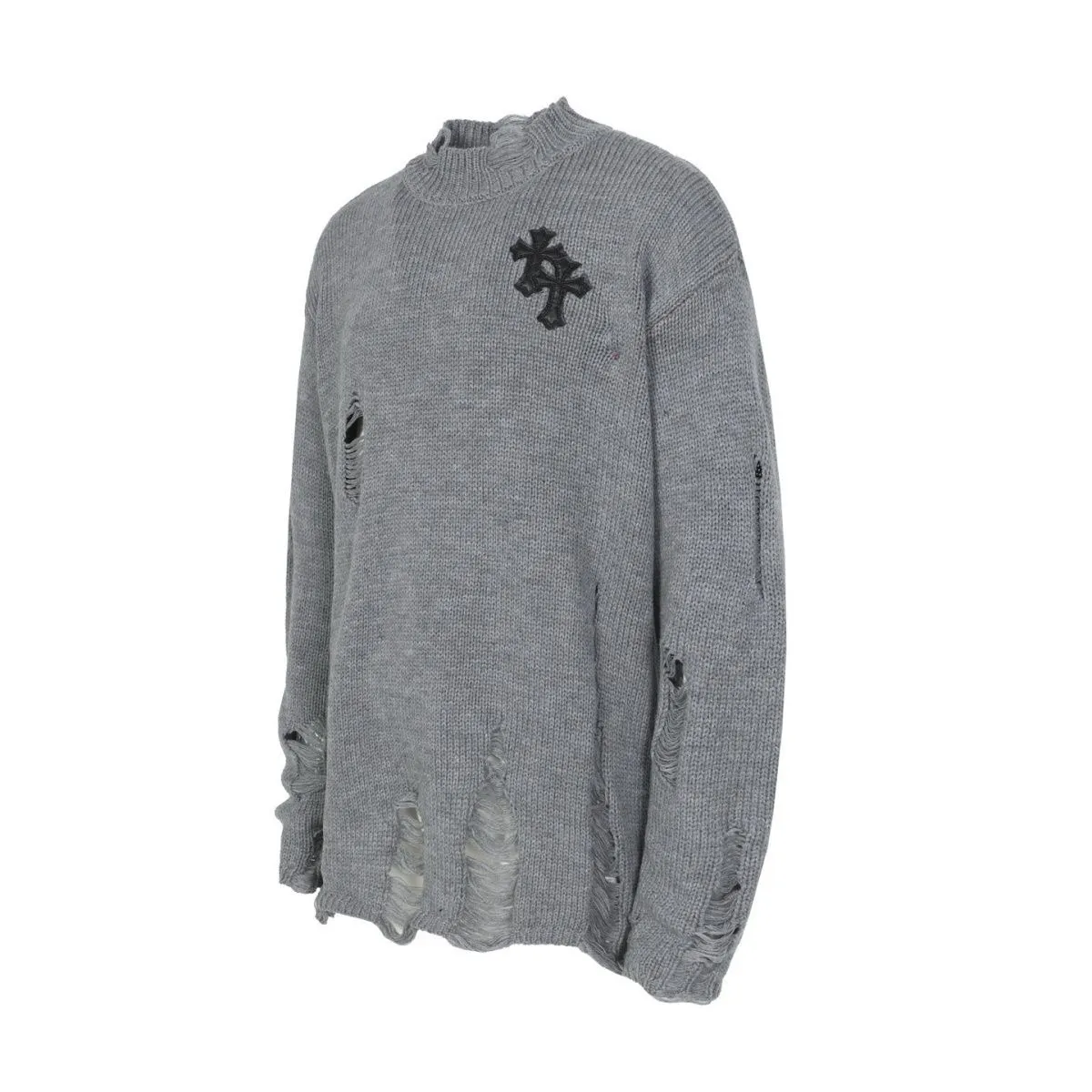 P188 💰 Chrome Hearts CH Chrome Hearts Patch Cross Distressed Knitted Sweater Pullover. The popular style is the same for men and women. It is matched with black and white. It looks great in real life. It looks good on the upper body. It looks good in daily wear. It is even more photogenic. It’s hard not to buy it. Buy it for me!!! Believe me, no one can refuse such a machine-length Chrome Hearts jacket. The version has been expanded based on the old version. The upper body is loose and stylish, and the hem is expanded to a casual design. Fat people look extremely slim, thin people have limited height and high-end. Ten thousand yuan ZP printing, 1:1 perfect restoration, looks good when worn alone or stacked, can be easily controlled by both men and women. If you care more about quality, you must also respect the price. It is completely different from the thin see-through bottoms and junk products on the market that pill when worn. If the style makes you shine at a glance, then quality is what you should pay more attention to. Compared with price, we focus on quality. Customers who have received my products all know it. ️️️ Sweaters on the market are generally made of core-spun yarn. We use Modal. Compared with core-spun yarn, the advantages are very intuitive: high cost, high price, high density, relatively expensive for developers, and let us make a lot less money. In addition, it is delicate, no scum, anti-pilling, and high-end. We are conscientious sellers and do not use core-spun yarn. Apart from being cheap, core-spun yarn is really useless. It shrinks, pills, and hooks people. He is proficient in everything. Color: Picture color Size: S-M-L-XL Length Shoulder Width Bust Sleeve Length 64cm 42cm 52cm 51cm 66cm 44cm 54cm 52cm 68cm 46cm 56cm 53cm 70cm 48cm 58cm 54cm